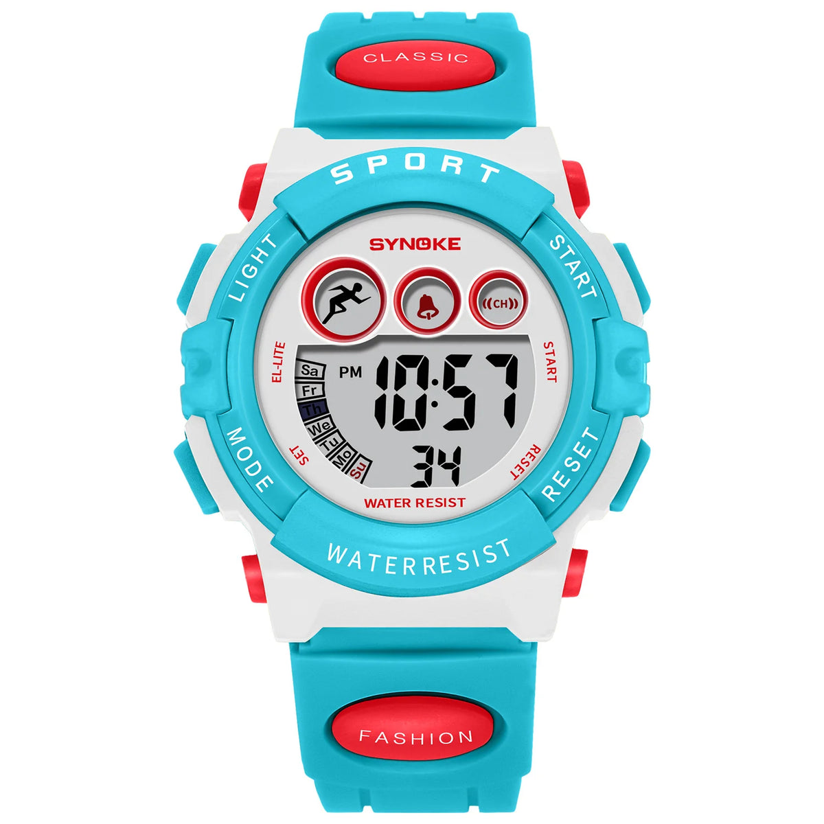 Reloj deportivo impermeable para niños, LED digital, de lujo, electrónico, para niños y niñas, regalos