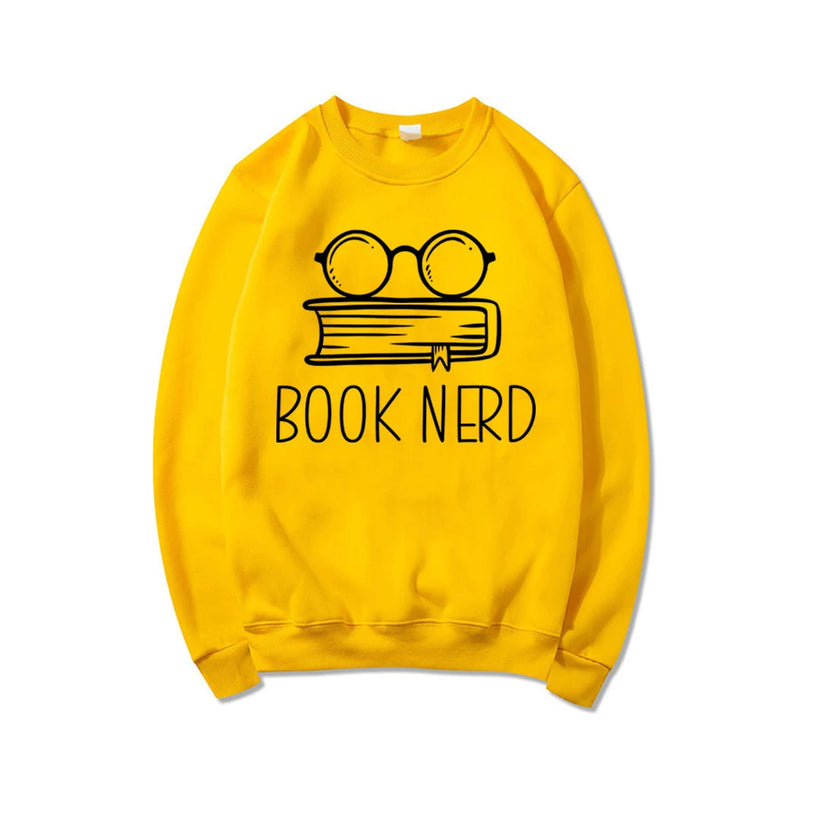 Book Nerd Sweatshirt Skeletons Book Lover Hoodie Unisex Long Sleeve Crewneck Sweatshirts Reading Hoodies Librarian Casual Tops