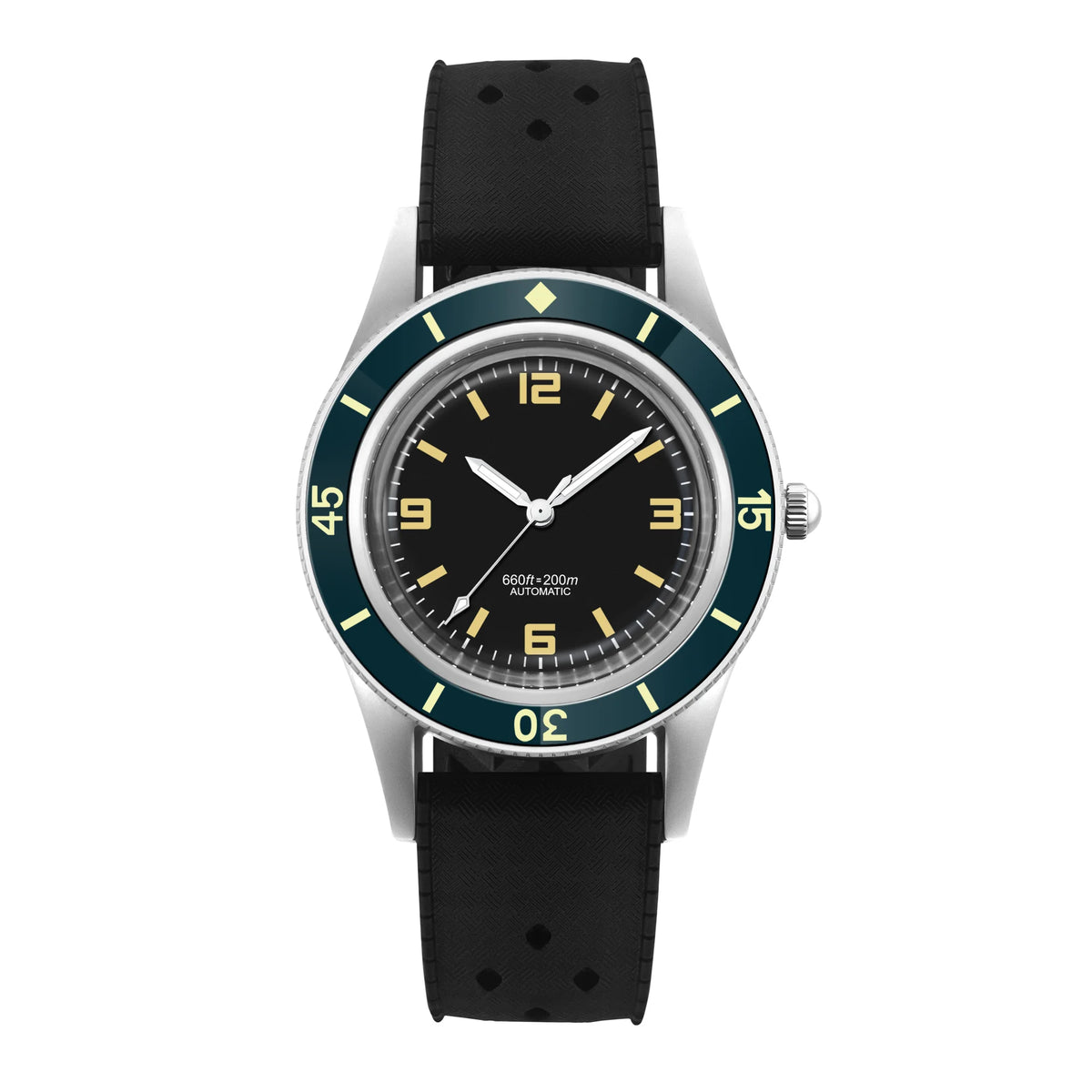 CORGEUT 50-Fathoms Dive Watch WD50F NH35 Automatic Movement 40mm Watch for Man Luminous 200m Waterproof Sapphire Vintage