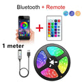 Tira de luces LED Bluetooth SMD 5050 flexible con control por aplicación