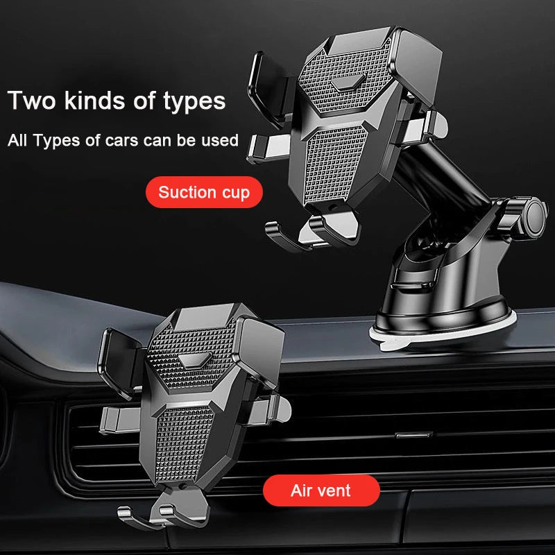 Universal 360° Rotatable Car Phone Holder for 4-7 Inch Smartphones