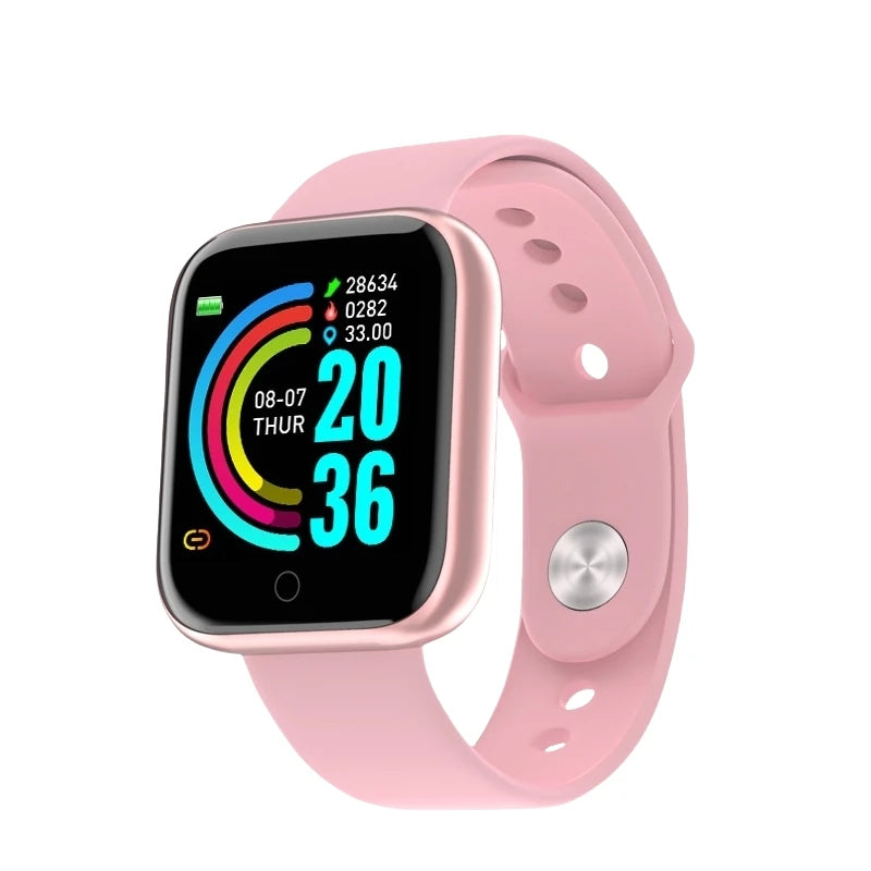 Novedad 2024 Smartwatch multifunción para niños, hombres y mujeres, recordatorio de mensajes, control de música, deporte, pasos, calorías, reloj inteligente 116 con despertador