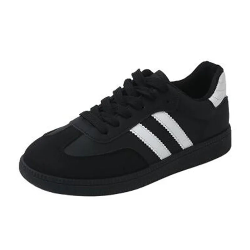 Chaussures de sport Agan, modèle rétro à bout rond, cuir souple, nouveauté printemps 2026, polyvalentes, respirantes et légères, baskets pour couples