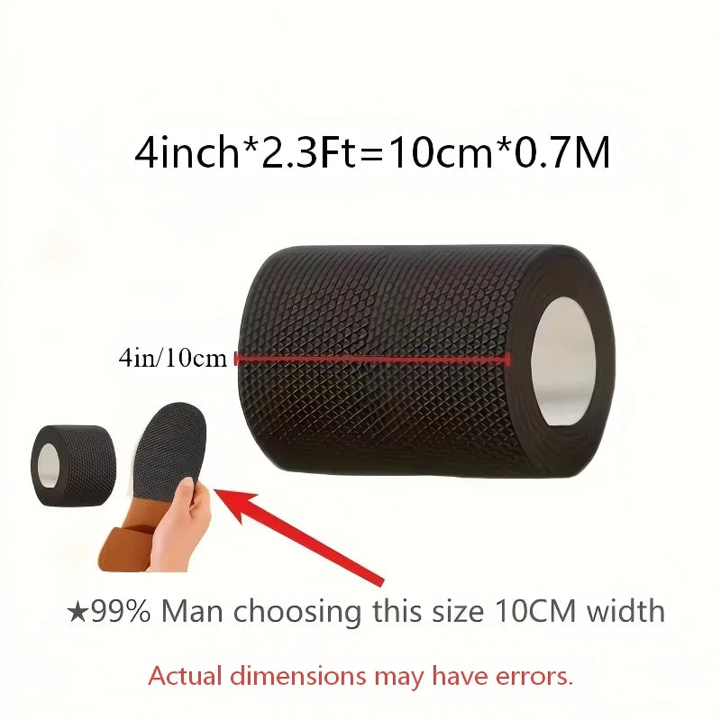 YITAPE Self Adhesive Shoe Sole Protector Non Slip Noise Reducing Repair Tape for High Heels Sneakers Anti Wear Sticker 5/10CM