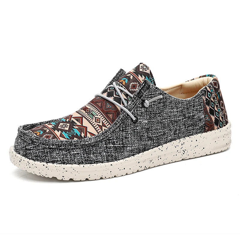Zapatos casuales de lona cómodos para hombre, mocasines, calzado de verano, estilo urbano popular, tallas grandes hasta la 48