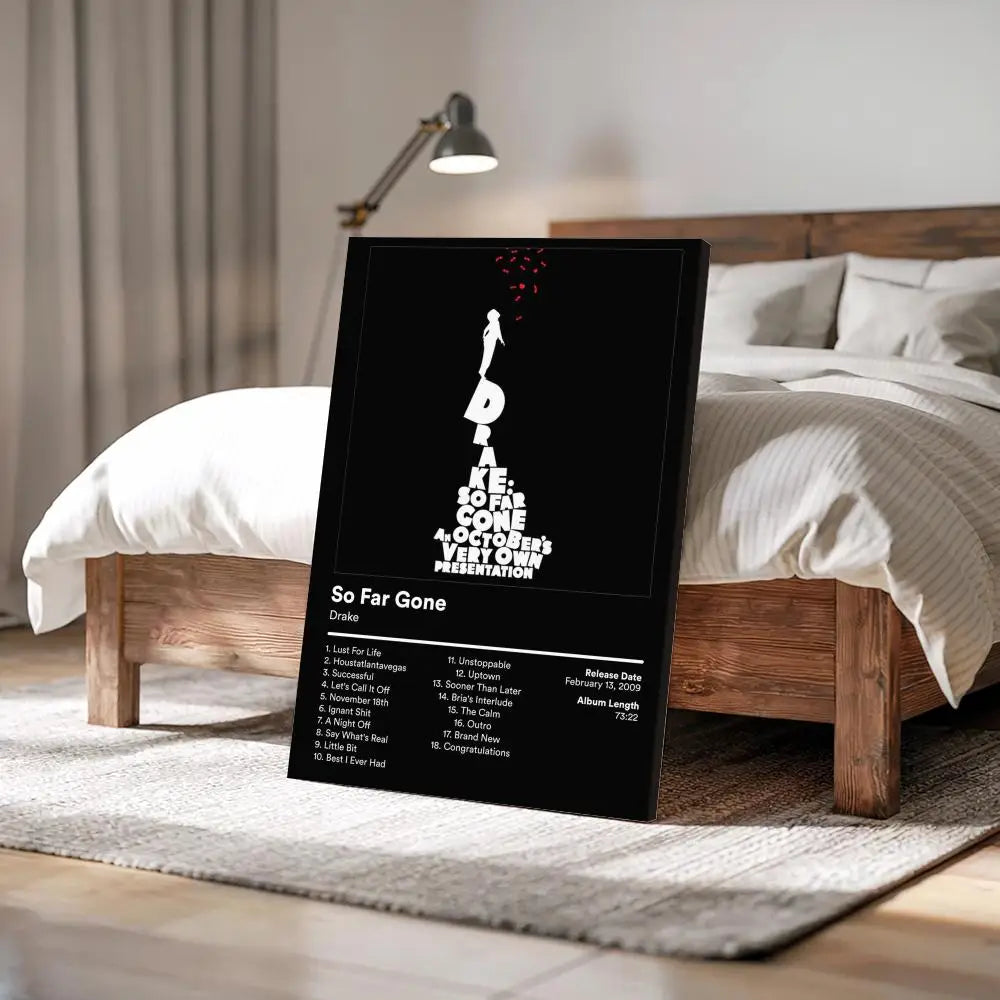 D-Drake Album Cover Rapper Canvas Print Poster