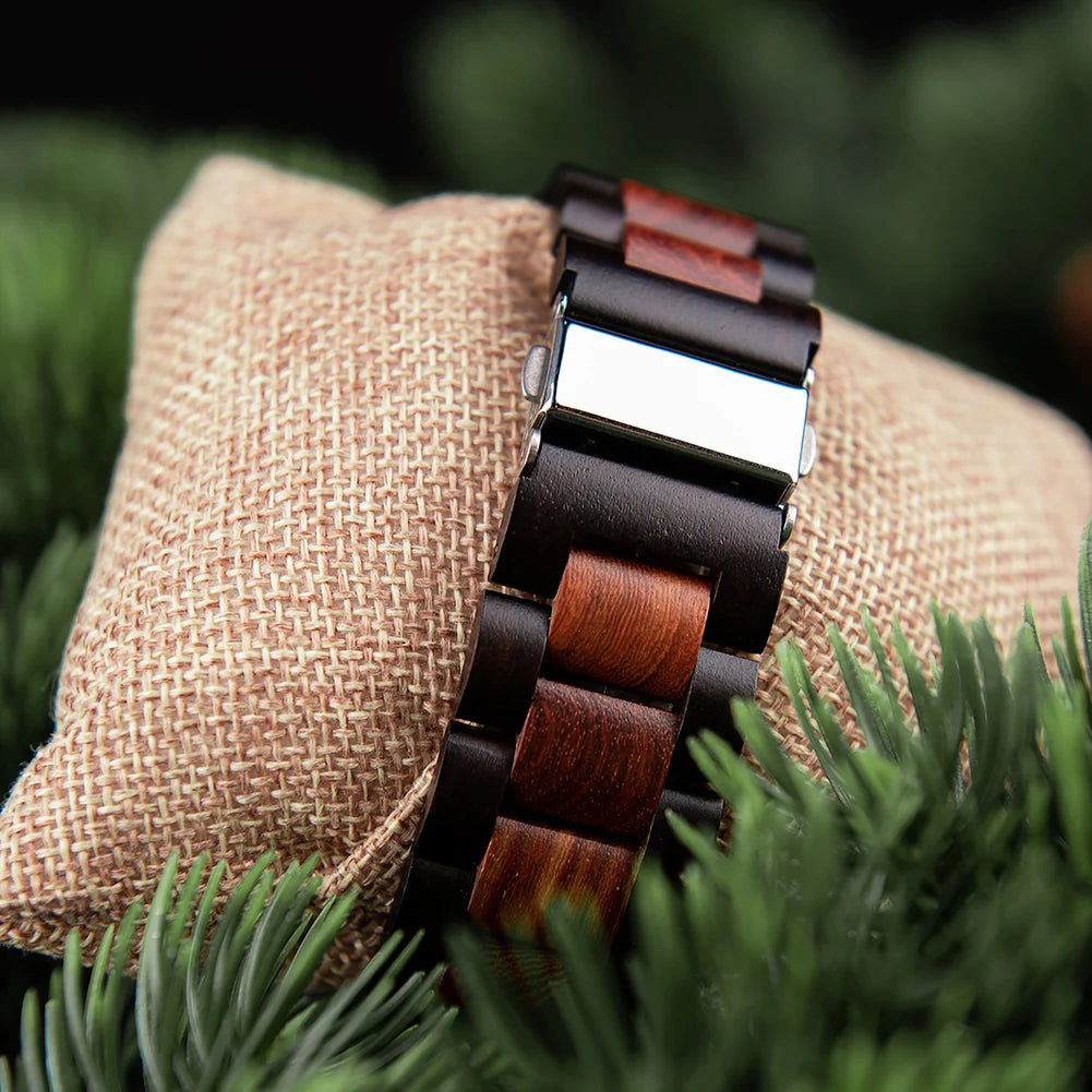 BOBO BIRD Watches for Man Viking Odin Rune Men Quartz Wristwatches Cultural Totem Dail With Wooden Strap Reloj De Hombre