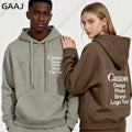 Custom Hoodie Cotton Sweatshirt Print Embroidery Brand Logo Text Photo Design Men Women Famliy Team Clothing 300g