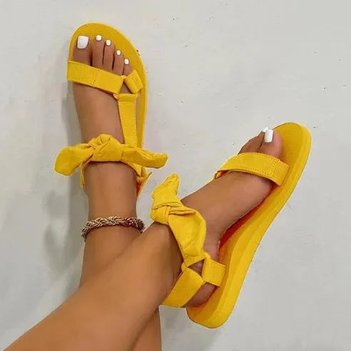 2026 Summer Flat Women's Shoes Foot Beach Sandals Outdoor All-Match Casual Slippers Large Size Women Sandals