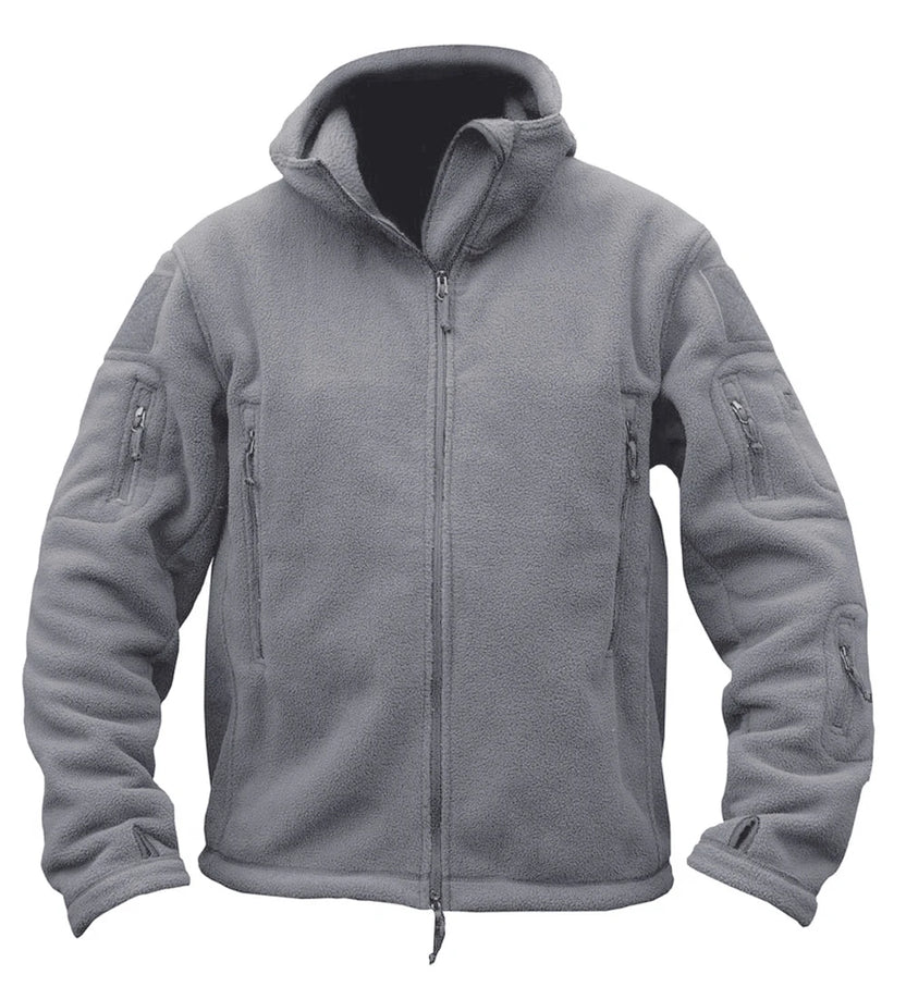 Chaqueta térmica de invierno con capucha TACVASEN para hombre, con bolsillos con cremallera, ideal para camping, trabajo, otoño, senderismo y actividades al aire libre.