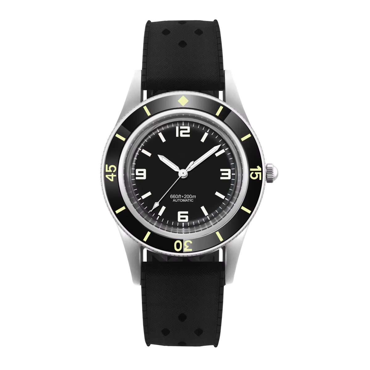 CORGEUT 50-Fathoms Dive Watch WD50F NH35 Automatic Movement 40mm Watch for Man Luminous 200m Waterproof Sapphire Vintage