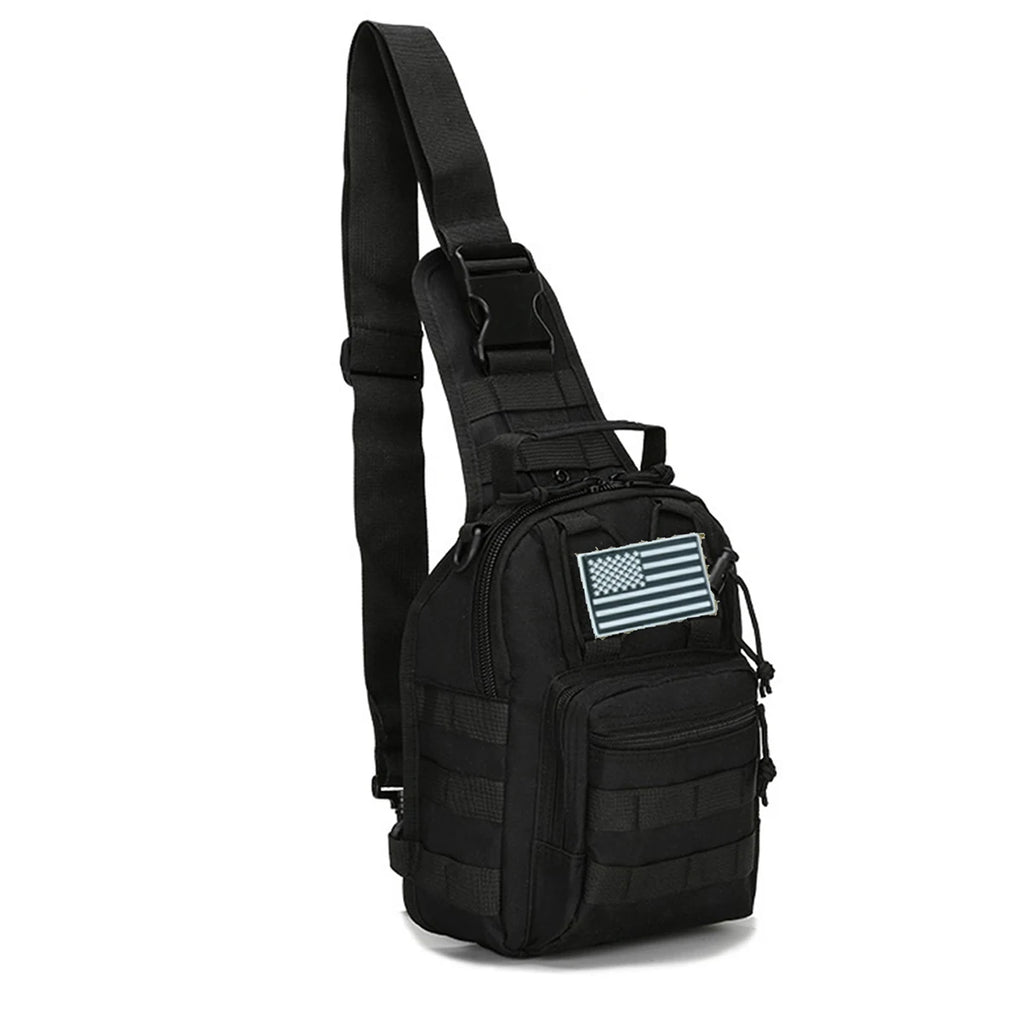 Tactical Assault Pack Sling Backpack Waterproof EDC Rucksack Bag for Outdoor Hiking Camping Hunting Trekking Travelling