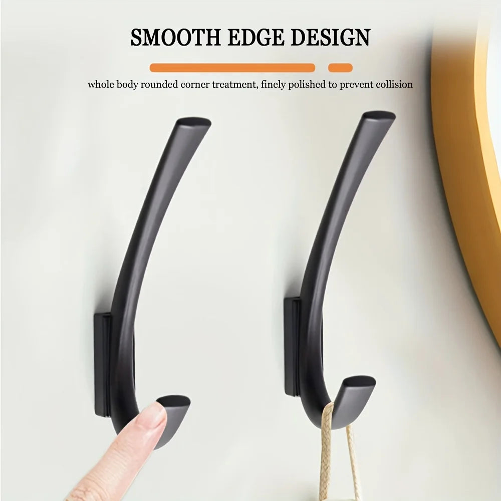 Heavy-Duty Metal Coat Hooks - 1pc