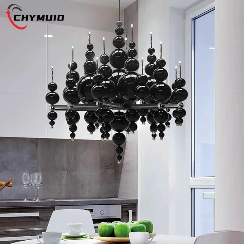 Modern Nordic Iron Ceiling Chandelier with LED G4 Bulbs