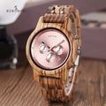 BOBO BIRD Wooden Chronograph Watch