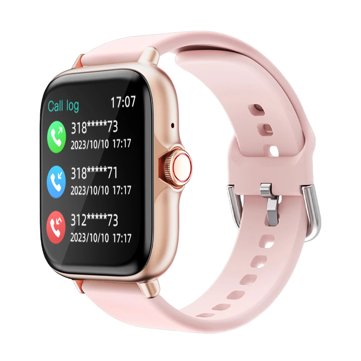 1.83'' Waterproof Smart Watch With Message Answer Call Sleep Monitoring Sports Pedometer Information Alerts for iPhone A