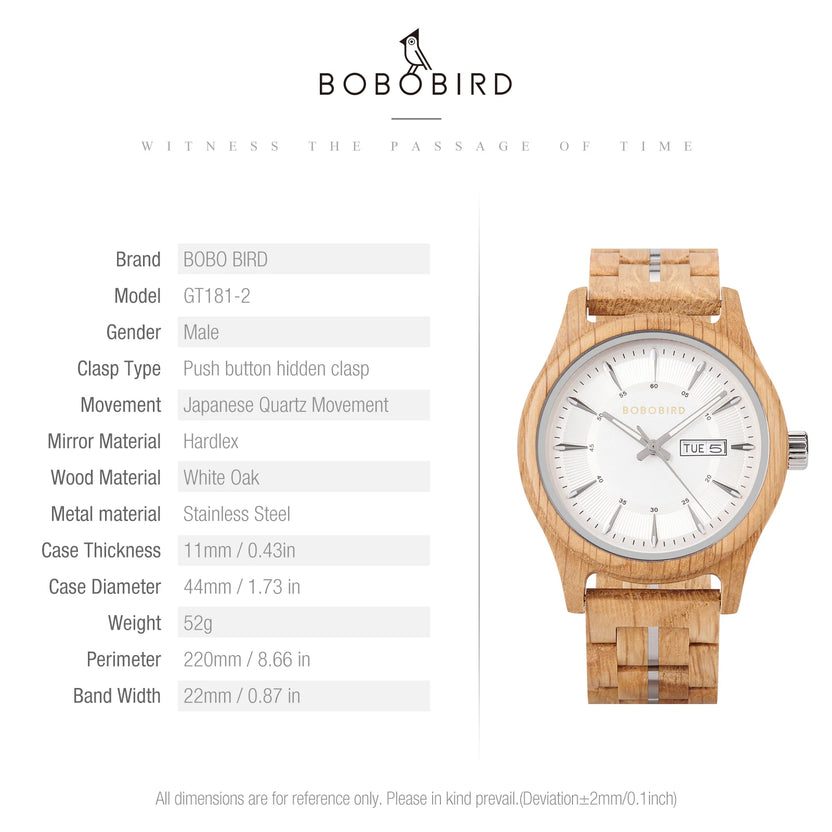 Męski zegarek kwarcowy BOBO BIRD z drewna orzechowego, sportowy chronograf, personalizowane LOGO, dropshipping