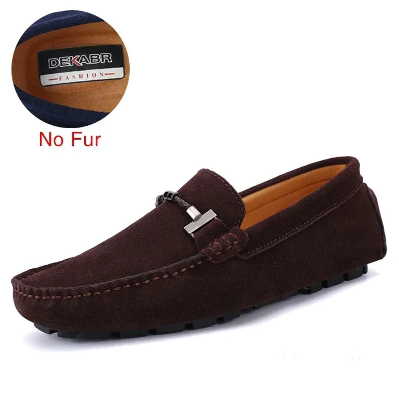 DEKABR Trendy Men Casual Shoes Big Size 38-47 Brand Summer Driving Loafers Breathable Wholesale Man Soft Footwear Shoes for Men
