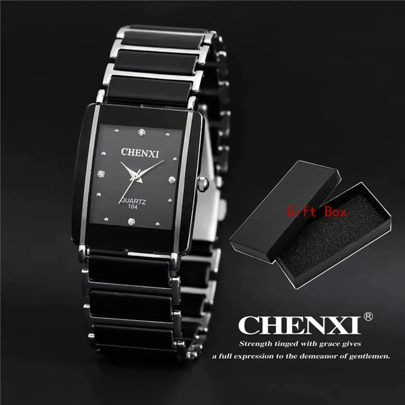 Brand Men Women's Lovers Ceramic Casual Unique Quartz Wrist Watch Hodinky Cheap Ladies Clock Watch Relogio Feminino Montre Femme
