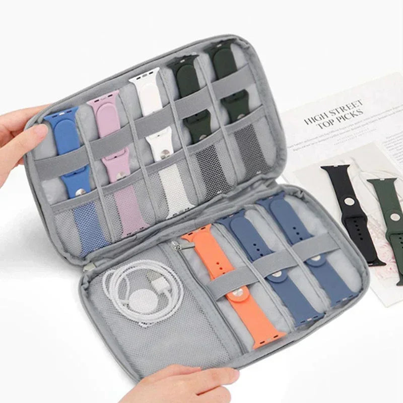 Watchband Bag for Apple Watch Strap Box Case Travel Smart Watch Wriststrap Storage Bag Box Watches Organizer Band Holder