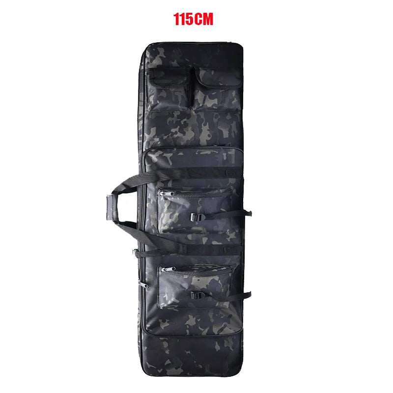 Bolsa táctica de 81 cm, 94 cm, 115 cm, mochila de nailon, funda de airsoft, bolsa para armas, accesorios de tiro, caza, bolsa deportiva al aire libre