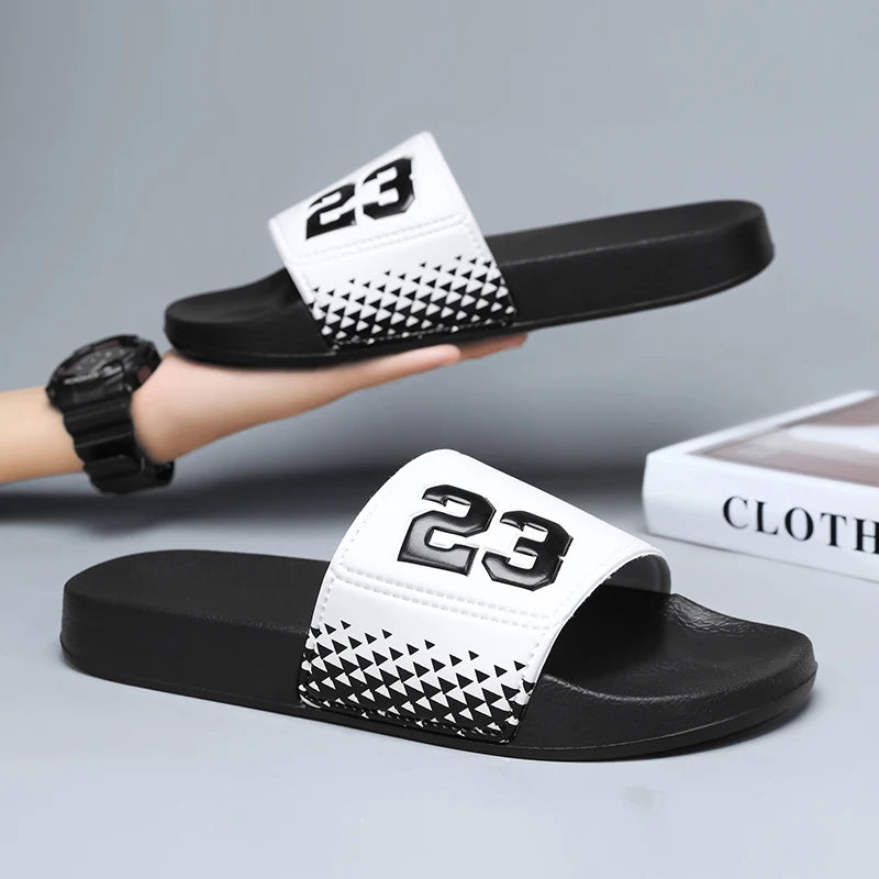 Men New Slippers Beach Summer Sandals Lightweight Non Slip Home Flip Flops Men Fashion Shoes EVA Design Slides Outdoor Orginal