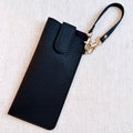 Simply Button Up Glass Case Bag Charm
