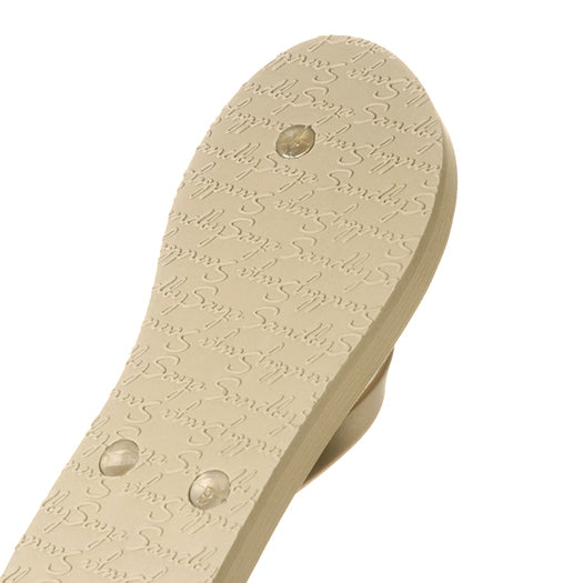 Nomad - Sandalias planas tipo chancla con pedrería