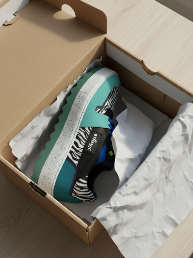 Hållbara sneakers BYMANYC ® New York HIGH-END WALK