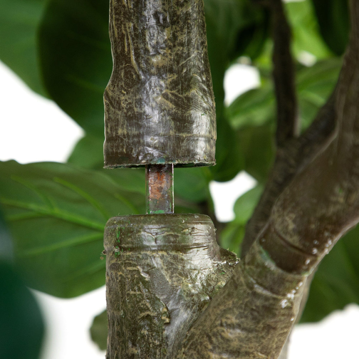 Tall Artificial Fiddle Leaf Fig Tree, 13'