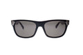 Black With Gun Silver Metal Wayfarers