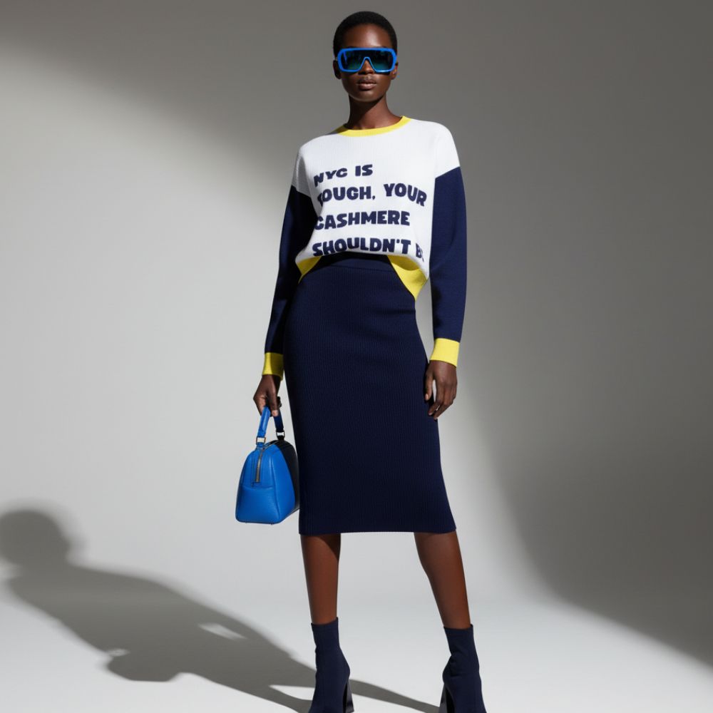Sweter kaszmirowy UPPER EAST SIDE BYMANYC® New York