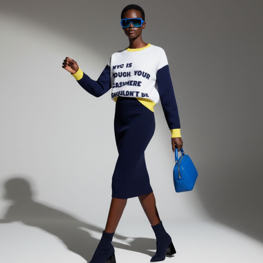 Sweter kaszmirowy UPPER EAST SIDE BYMANYC® New York