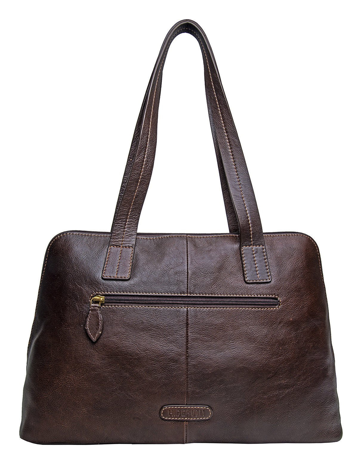Bolso tote de piel con múltiples compartimentos Cerys
