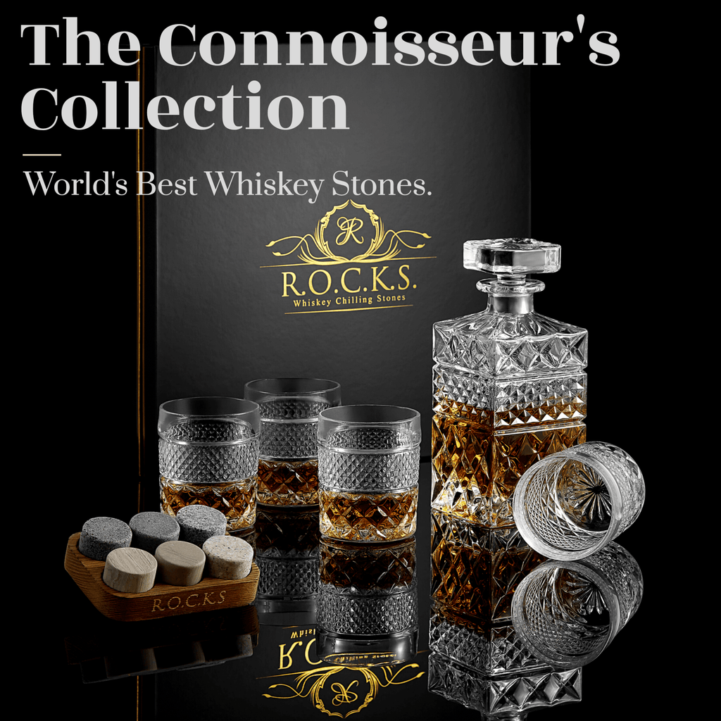 Set de regalo de decantador de whisky