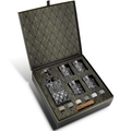 Set de regalo de decantador de whisky