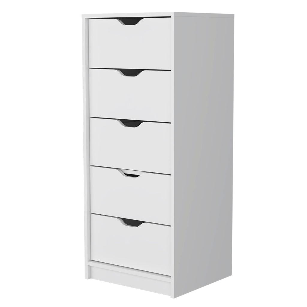 Juego de dormitorio de 2 piezas Raymer, blanco
