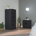 Juego de dormitorio de 2 piezas Bennett, negro