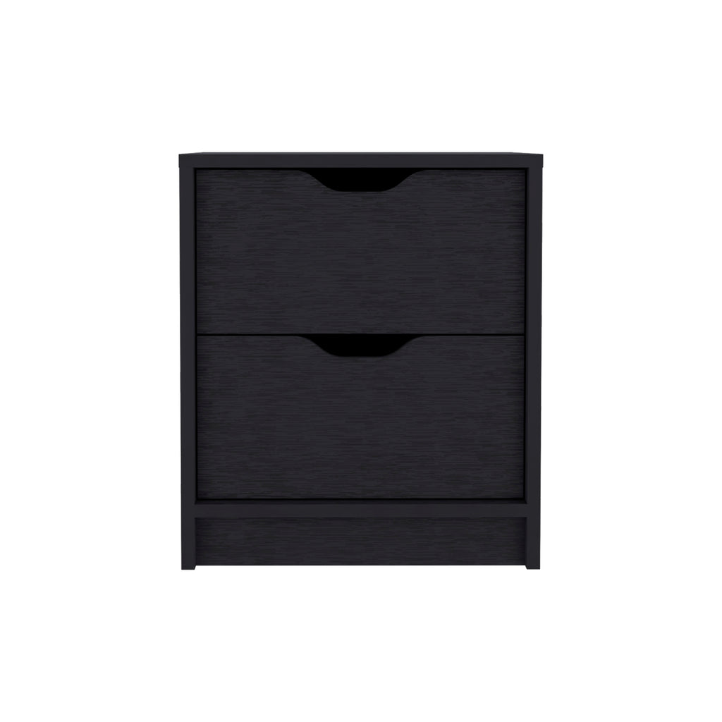 Stockley 3 Piece Bedroom Set, Black