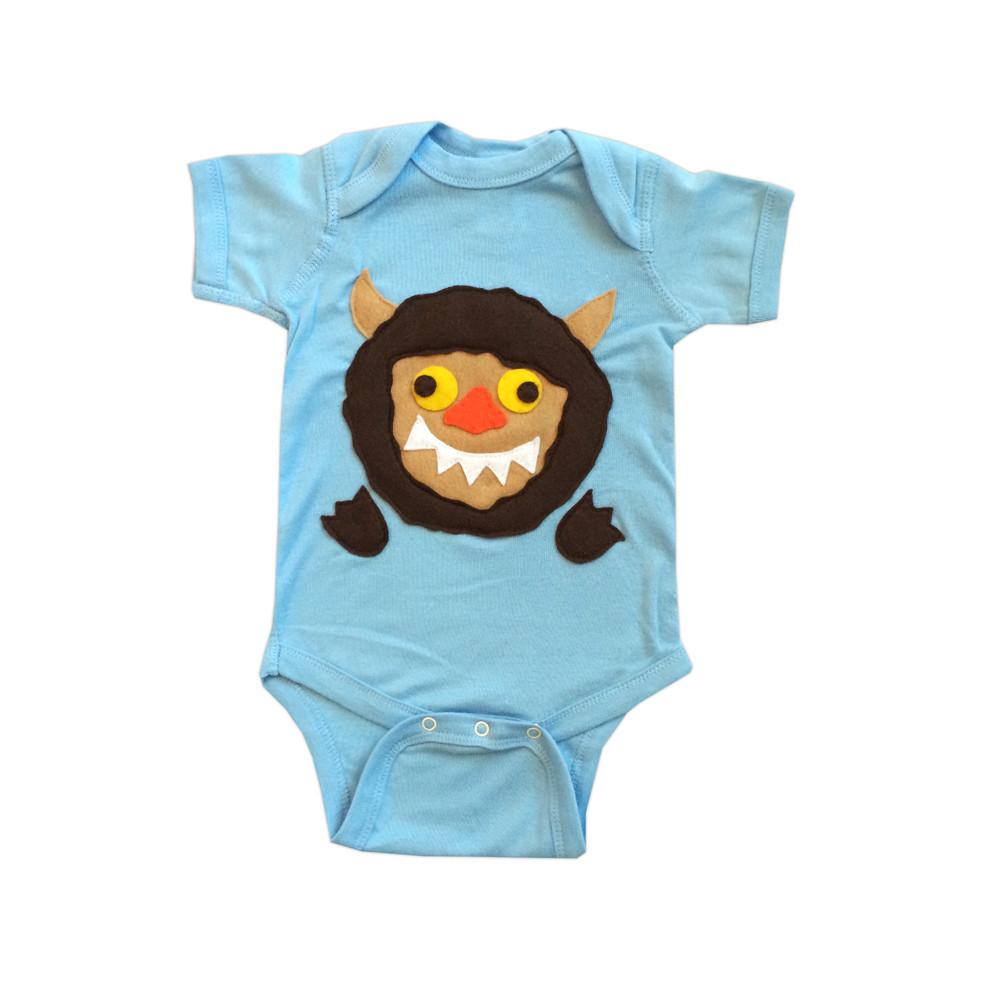 Conjunto de bodies para bebé de Niño Salvaje y Monstruo Salvaje