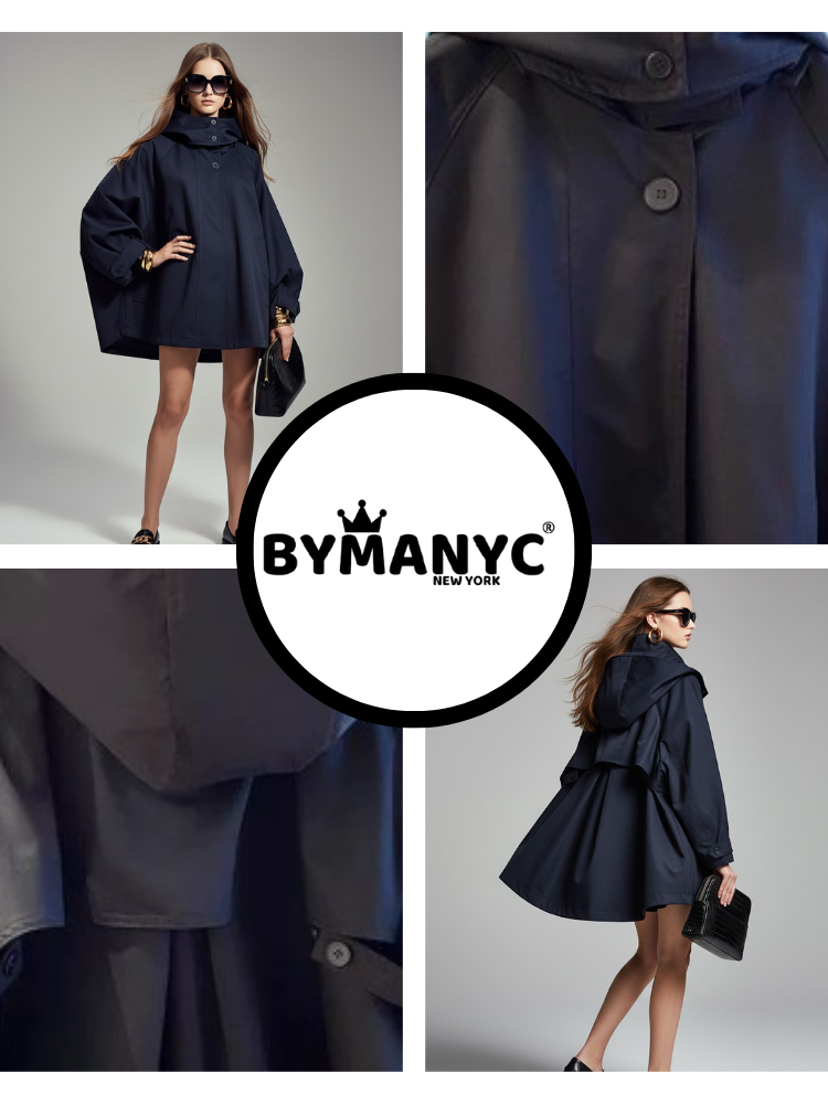 Veste cape pour femme TRIBECA ECO FASHION BYMANYC ® New York