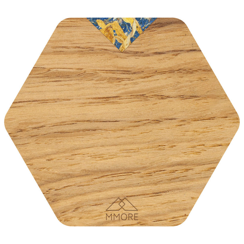 Wooden Coasters - Oak / Set of 4 Coasters