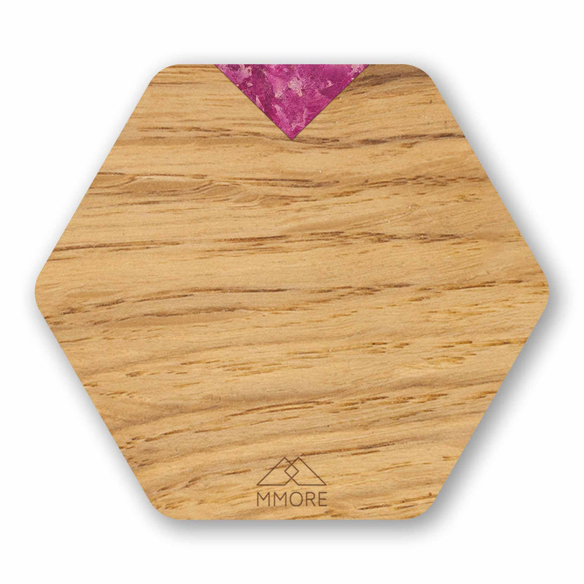 Wooden Coasters - Oak / Set of 4 Coasters