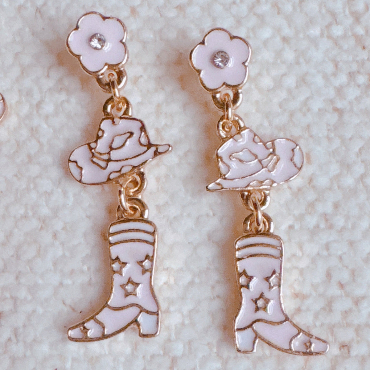 Yee-Haw Boot Dangle Earrings