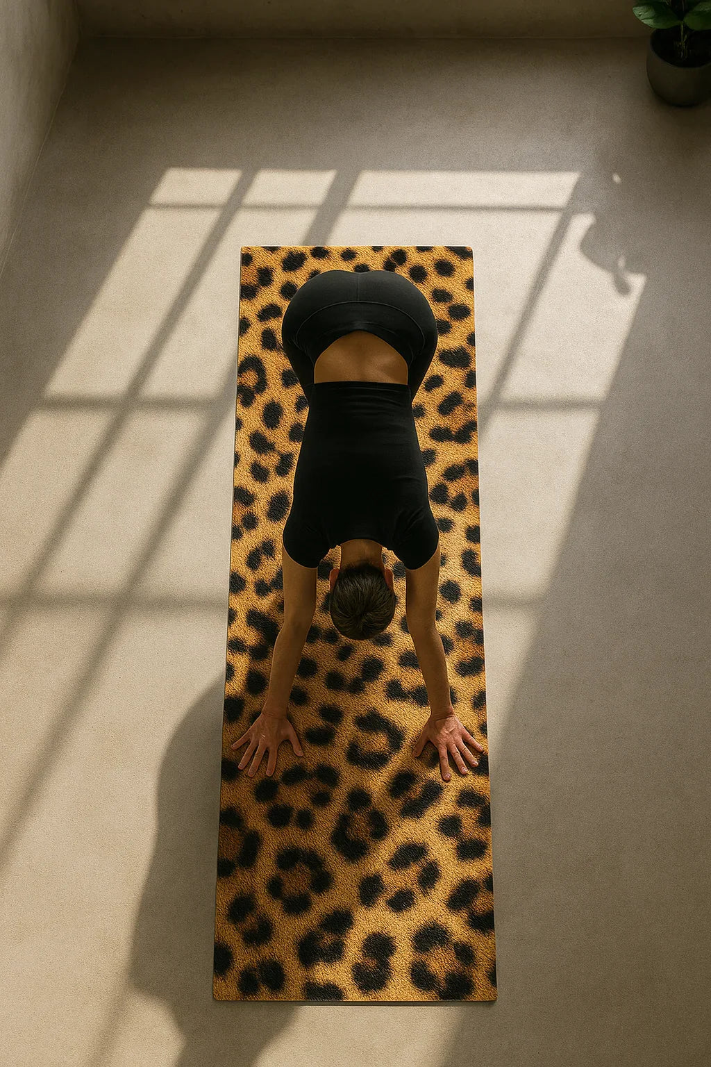 Esterilla de yoga con estampado de leopardo – Ecológica y con agarre mejorado Flow | Yune