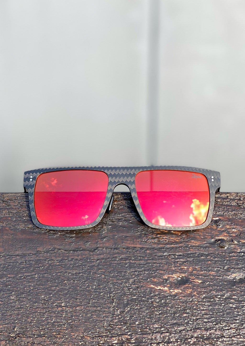 Fibrous V4 Square - Gafas de sol de fibra de carbono