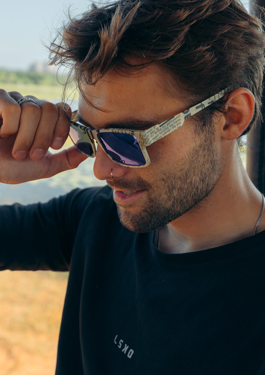 ReVision Square - Eco-Friendly Recyclable Paper Sunglasses
