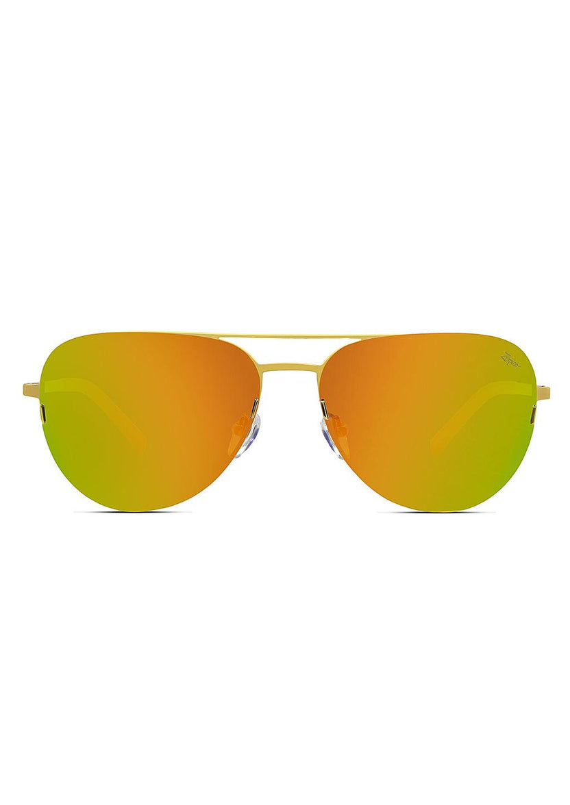 Titanium Aviator-solglasögon - V2 - 24K GULD-pläterade