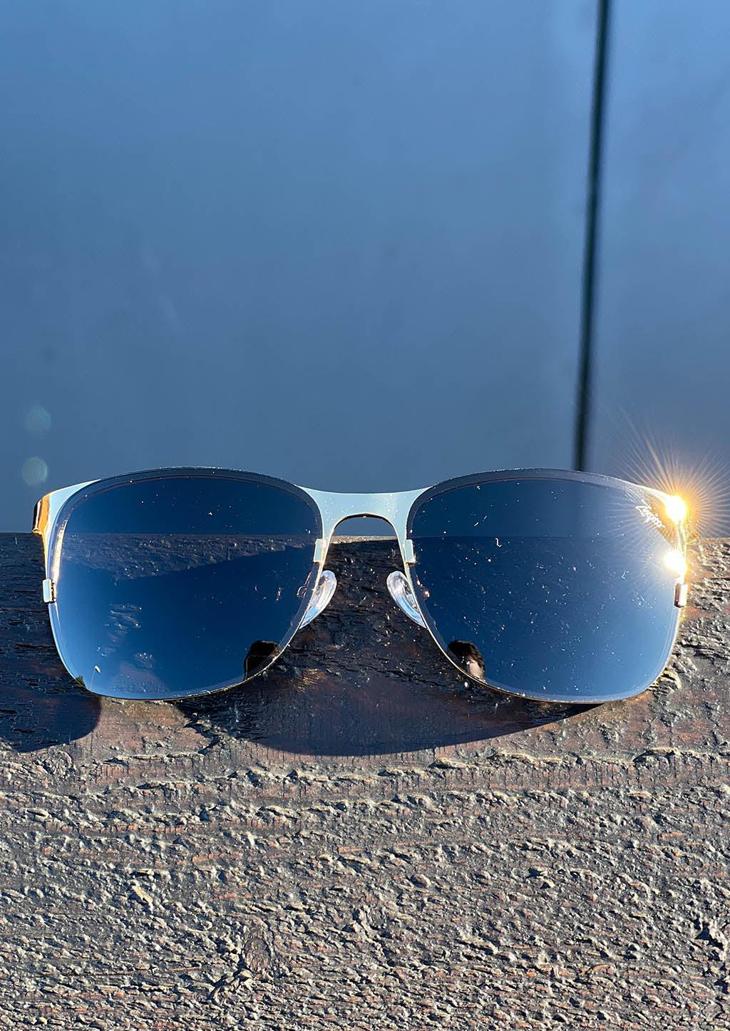 Titanium Wayfarer Sunglasses - V2 - 24K GOLD Plated