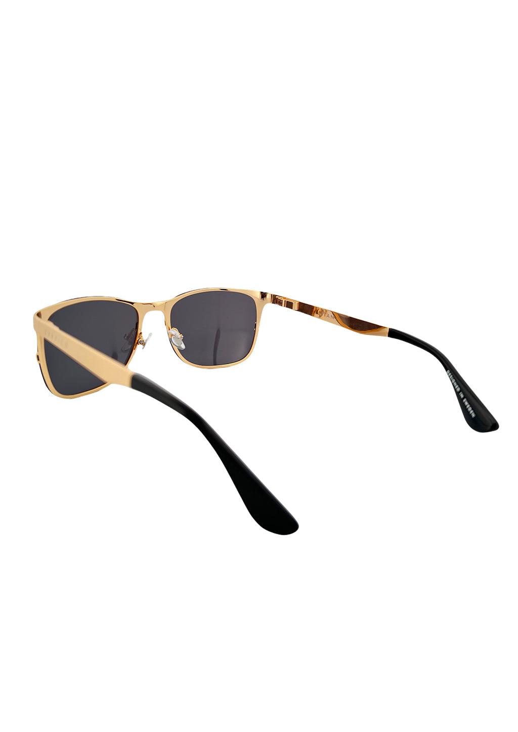 Gafas de sol Wayfarer de titanio - V2 - Chapadas en oro de 24K